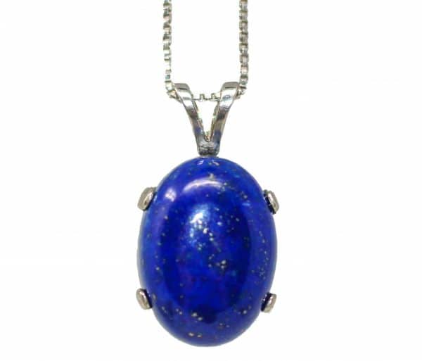 Handmade 925 Silver Lapis Lazuli Necklace
