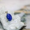 Handmade 925 Silver Lapis Lazuli Necklace - Image 5