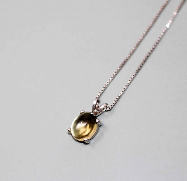 Natural Citrine Necklace | Citrine Healing Crystal Necklace