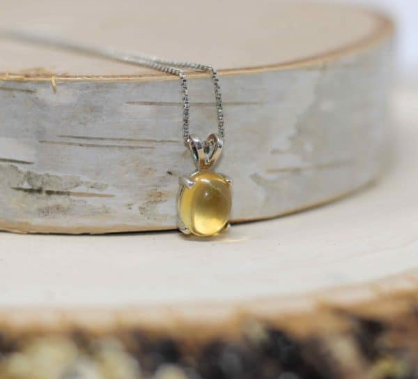 Natural Citrine Necklace | Citrine Healing Crystal Necklace - Image 9