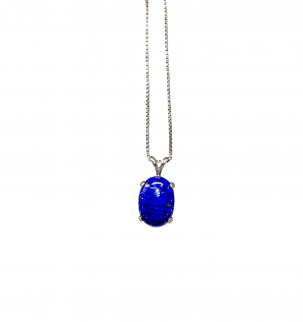Lapis Lazuli Necklace | December Birthstone Necklace - Image 3