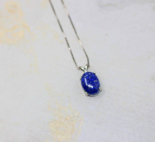 Lapis Lazuli Necklace | December Birthstone Necklace - Image 5