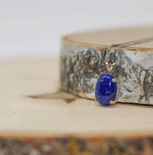 Lapis Lazuli Necklace | December Birthstone Necklace - Image 8