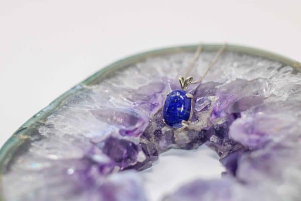 Lapis Lazuli Necklace | December Birthstone Necklace - Image 7