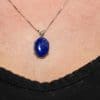 Handmade 925 Silver Lapis Lazuli Necklace - Image 2