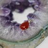 Carnelian Necklace | 925 Silver Carnelian Birthstone Pendant - Image 8