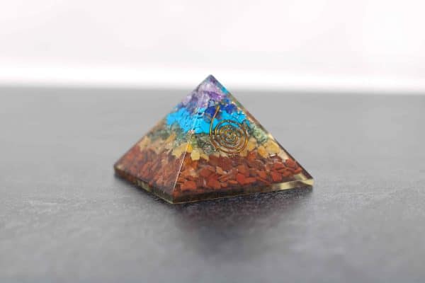 Element of Zen Orgone Pyramid | Orgonite Crystal Meditation Pyramid - Image 5