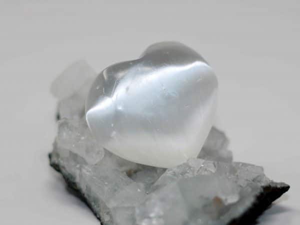 Selenite Crystal Heart - Image 5