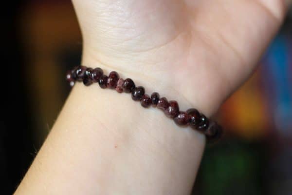 Garnet Bracelet | January Birthstone Bracelet - Image 7