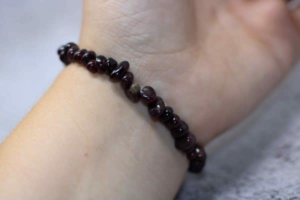 Garnet Bracelet | January Birthstone Bracelet - Image 4