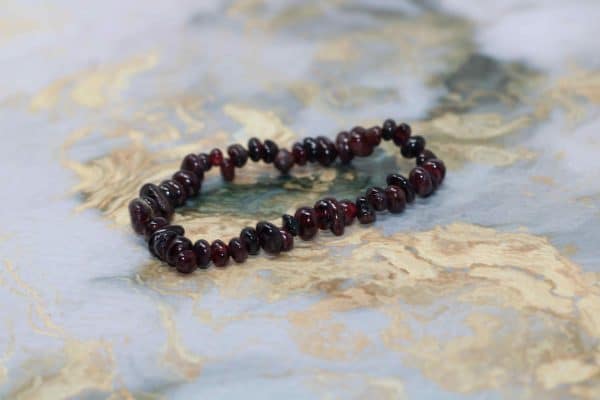 Garnet Bracelet | January Birthstone Bracelet - Image 2