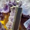 Raw Amethyst Geode Necklace | Amethyst Slice Crystal Necklace - Image 7