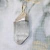 Raw Quartz Crystal Necklace - Image 7