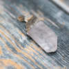 Raw Quartz Crystal Necklace - Image 8